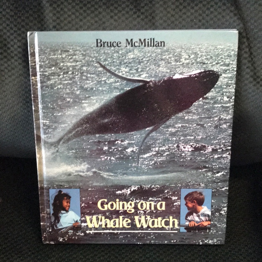 “ going on a whale watch” Back children’s book